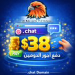 دفع اجور الدومين 38 دولار